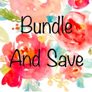 Bundle 2 or more items for extra savings!!